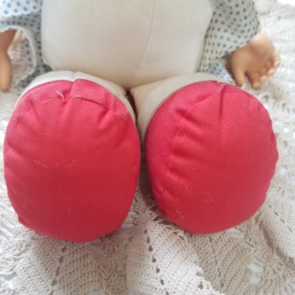 Vintage Doll Playskool School Kids Girl Doll Blonde Hair Sailor Outfit 13 1/2" - Picture 16 of 16